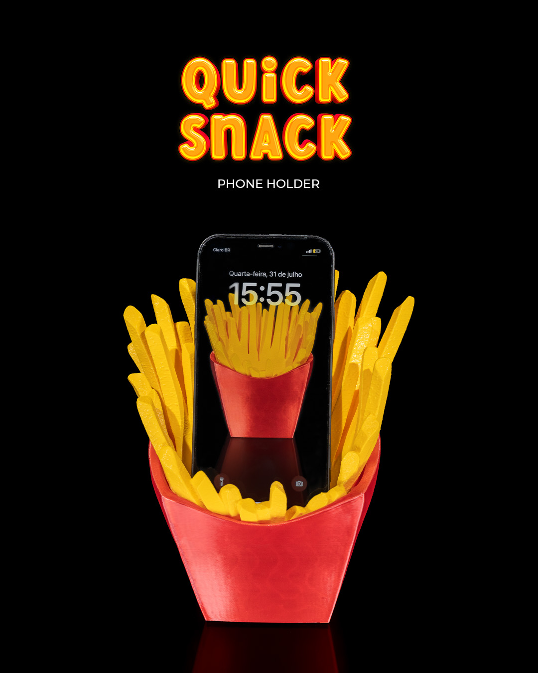 Quick Snack Phone Holder